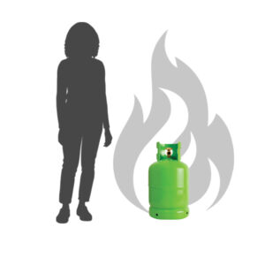 9KG New Gas Cylinder + Gas